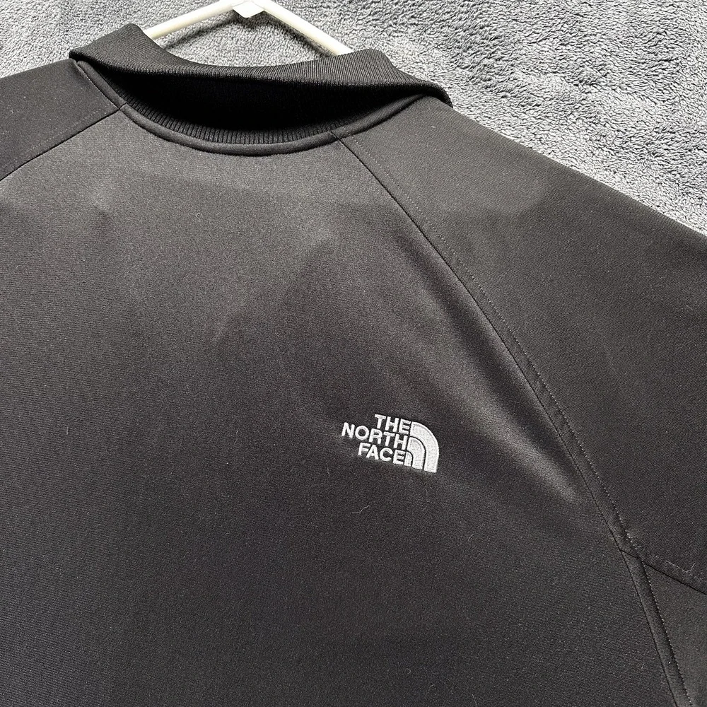 The North Face Skyline Jacket Mens 3XL Black Full Zip Fleece Hiking Stretch